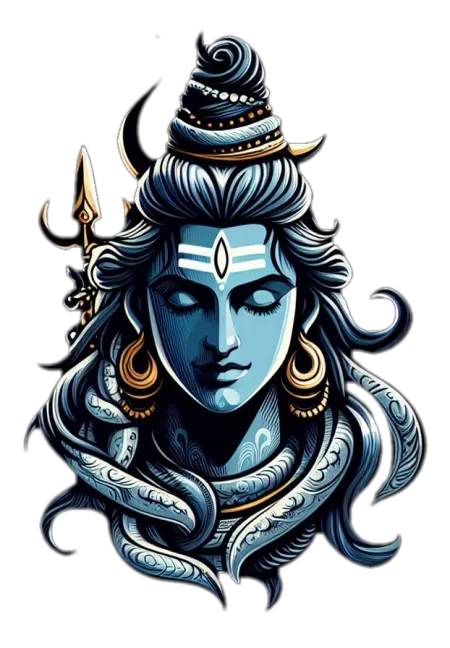 lord shiva png graphics with clear background for website use