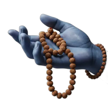 Free Lord Shiva Png Rudraksha Mala PNG Image Download