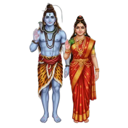 Free Lord Shiva Png With Damru PNG Image Download