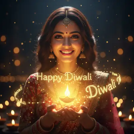 Lovely Happy Diwali Greetings 2025 For Girlfriend Or Boyfriend - Free Happy Diwali Greetings 2025 Download
