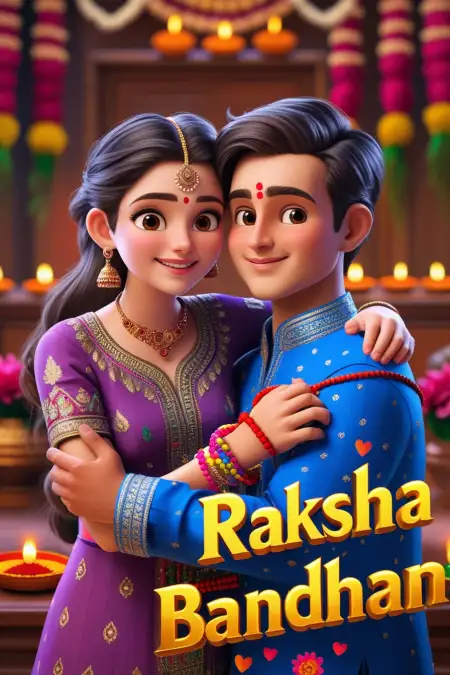 Lovely Rakhi Message For Sister In English - Free Raksha Bandhan Wishes For Sister Download