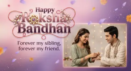 Loving Raksha Bandhan Greetings For Elder Sister - Free Happy Raksha Bandhan Greetings Download