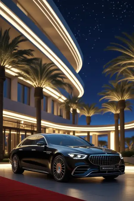 Luxury Car With Neon Lights Wallpaper - Free Luxury Car Wallpaper Hd Download