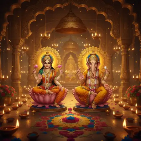 Free Luxury Diwali Background With Gold Texture Background Download