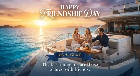 luxury friendship day 2026 instagram carousel design