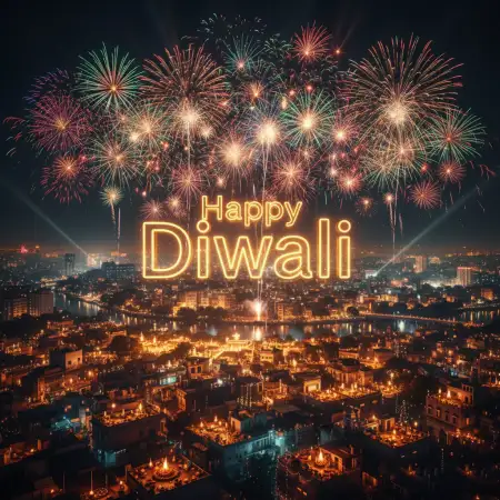 Luxury Happy Diwali Greetings 2025 With Gold And Lights - Free Happy Diwali Greetings 2025 Download