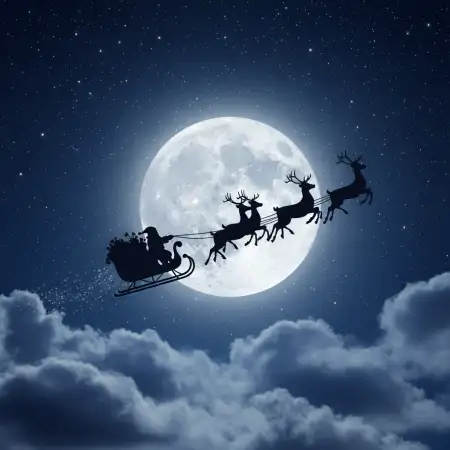 Free Luxury Merry Christmas Background With Golden Lights Background Download