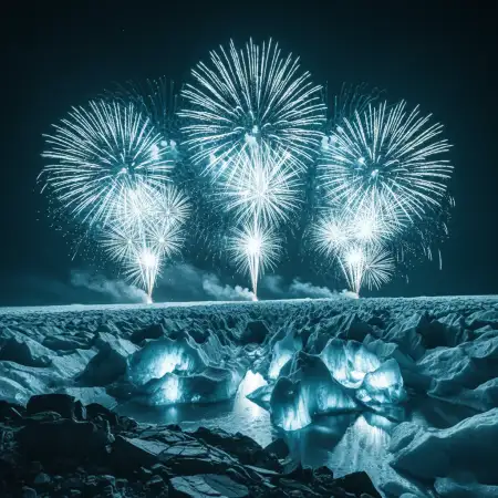 Luxury New Year Fireworks Background - Free New Year Fireworks Background Download