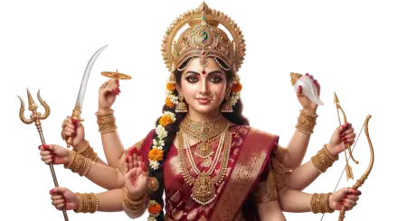 maa durga divine face png high resolution - Maa Durga Png