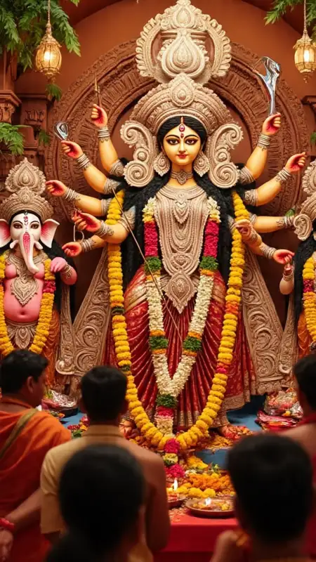 Maa Durga Photo For Dussehra Wishes - Free Dussehra Wishes Download