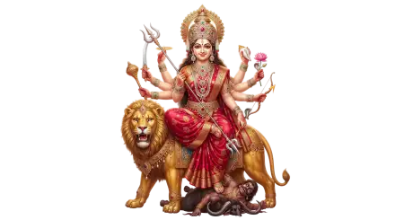 maa kalaratri fierce form png hd - Maa Durga Png