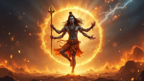 maha shivaratri festival lights and decoration images