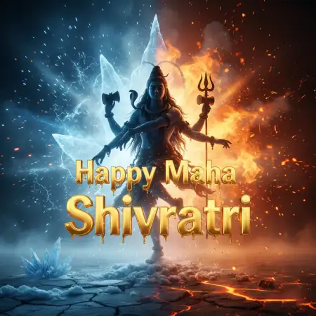 Maha Shivratri Wishes Landscape Banner - Free Maha Shivratri Wishes Download