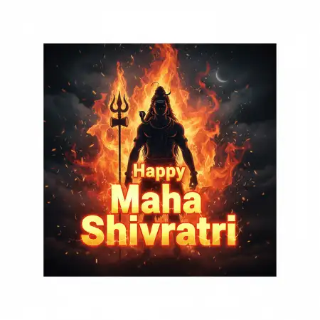 Maha Shivratri Wishes Printable Poster - Free Maha Shivratri Wishes Download