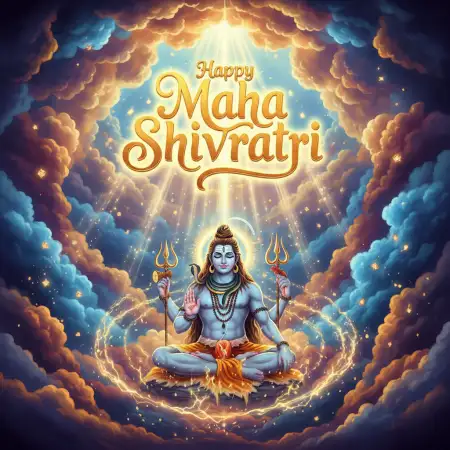 Maha Shivratri Wishes With Mantra - Free Maha Shivratri Wishes Download