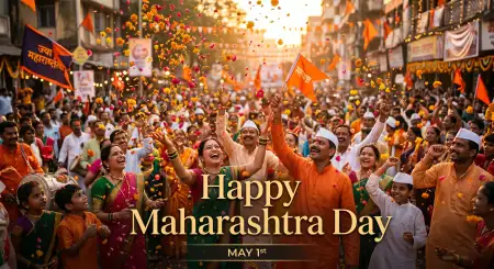 Free Maharashtra Day 2026 Facebook Cover Photo Hd Image Download
