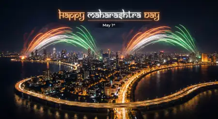 Free Maharashtra Day 2026 Professional Design Wallpaper Image Download