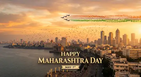 maharashtra day 2026 transparent background png