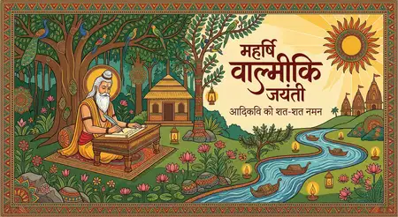 maharishi valmiki jayanti 2026 hindi status - Happy Maharishi Valmiki Jayanti 2026