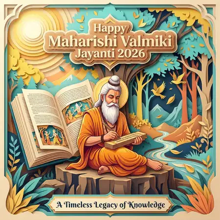 maharishi valmiki jayanti 2026 wishes in english - Happy Maharishi Valmiki Jayanti 2026