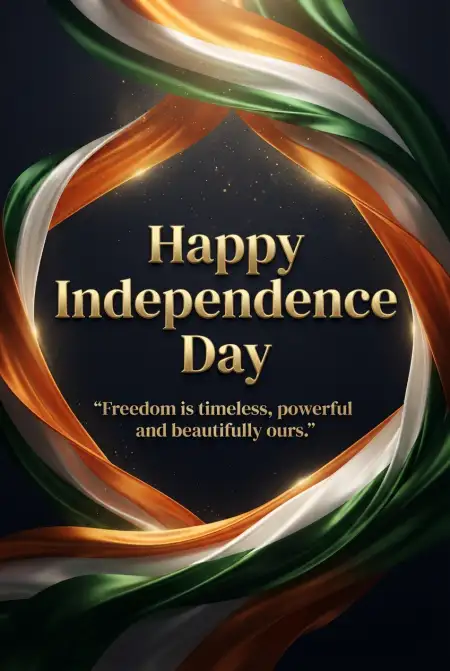 Mahatma Gandhi Independence Day Poster 2026 - Free Independence Day Poster 2026 Download