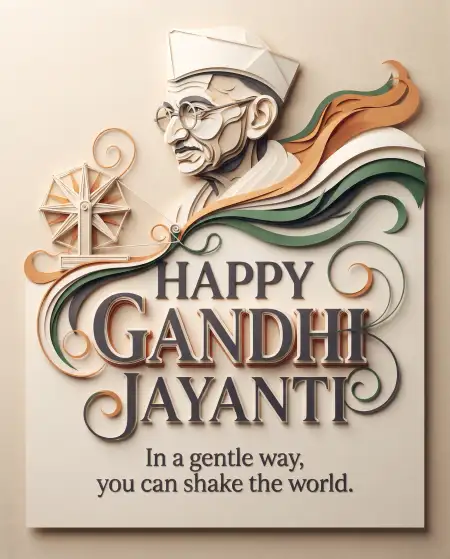 mahatma gandhi jayanti 2026 facebook post - Gandhi Jayanti 2026