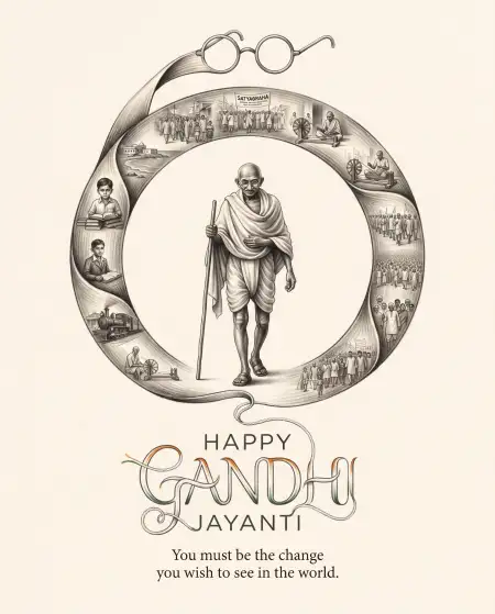 mahatma gandhi jayanti wishes 2026 - Gandhi Jayanti 2026
