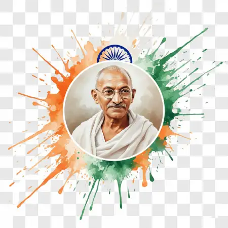 Mahatma Gandhi Transparent Png Background - Free Background Download