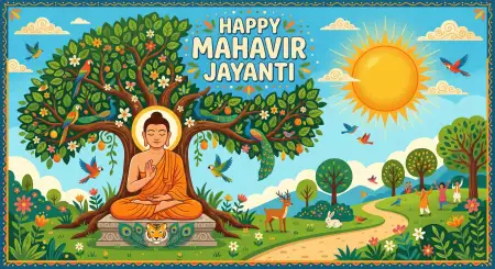 Free Mahavir Jayanti 2026 Banner Design Image Download