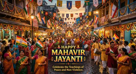 Free Mahavir Jayanti 2026 Flyer Design Image Download