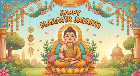 Free Mahavir Jayanti 2026 Png Clipart Transparent Background Free Download Image Download