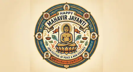 Free Mahavir Jayanti 2026 Typography Design Image Download