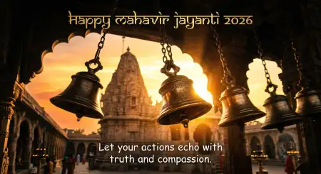 Mahavir Jayanti 2026 Whatsapp Status Wishes - Free Wishes Download