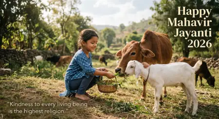 Mahavir Jayanti 2026 Wishes Captions For Instagram - Free Wishes Download