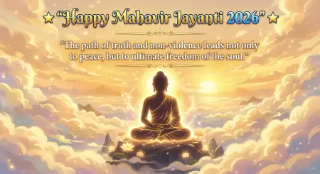 Mahavir Jayanti 2026 Wishes For Better Life - Free Wishes Download