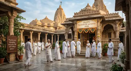 Mahavir Jayanti 2026 Wishes For Facebook Posts - Free Wishes Download