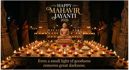 Mahavir Jayanti 2026 Wishes For Humility - Free Wishes Download