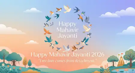 Mahavir Jayanti 2026 Wishes For ??? Messages - Free Wishes Download
