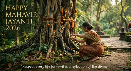 Mahavir Jayanti 2026 Wishes For Pinterest Pins - Free Wishes Download