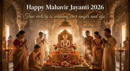 Mahavir Jayanti 2026 Wishes For Prosperity - Free Wishes Download