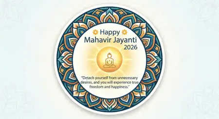 Mahavir Jayanti 2026 Wishes For Youtube Descriptions - Free Wishes Download