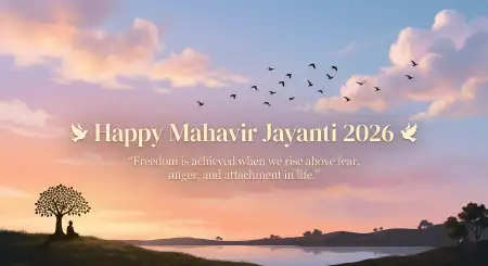Mahavir Jayanti 2026 Wishes In Formal Tone - Free Wishes Download
