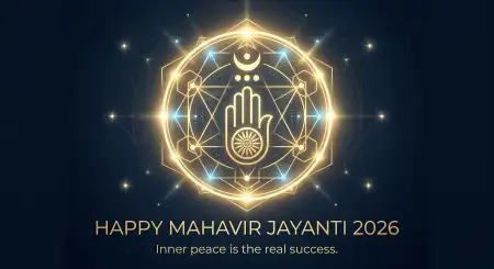 Mahavir Jayanti 2026 Wishes In Gujarati Language - Free Wishes Download
