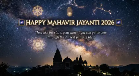 Mahavir Jayanti 2026 Wishes With Festival Quotes - Free Wishes Download