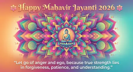 Mahavir Jayanti 2026 Wishes With Images And Quotes - Free Wishes Download