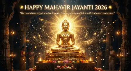 Mahavir Jayanti 2026 Wishes With Images Hd Download - Free Wishes Download