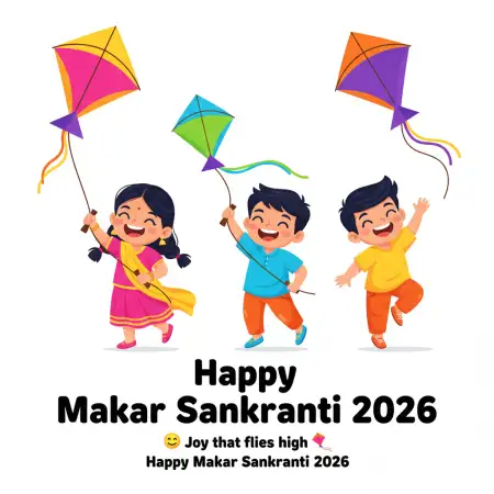 Makar Sankranti 2026 Wishes For Students - Free Happy Makar Sankranti 2026 Wishes Download