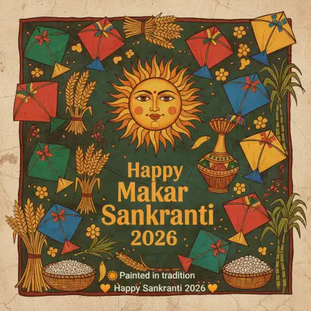 Makar Sankranti 2026 Wishes Free Download - Free Happy Makar Sankranti 2026 Wishes Download