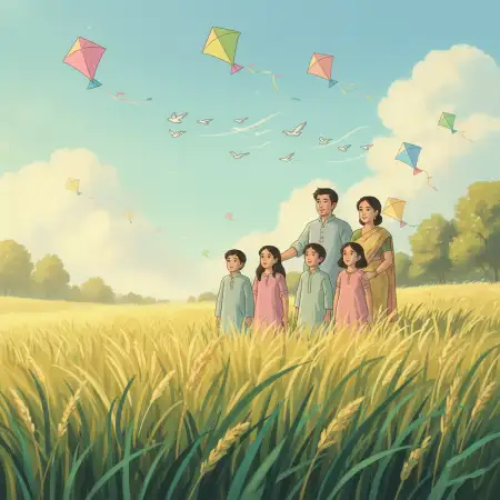 Makar Sankranti Background For Youtube Thumbnail - Free Thumbnail Background Download