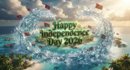Maldives Independence Day 2026 Celebration Template - Free Maldives Independence Day 2026 Download